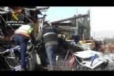 La Guardia Civil interviene cerca de 10 toneladas de cobre en una nueva jornada de inspecciones para luchar contra el robo de cobre