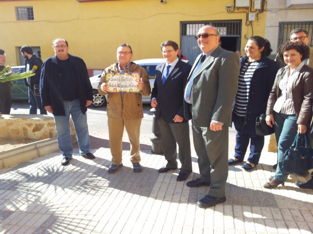 Lorca dedica un jardín al tallista Antonio Soriano - 1, Foto 1