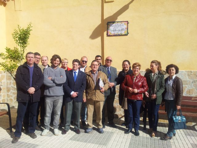 Lorca dedica un jardín al tallista Antonio Soriano - 2, Foto 2