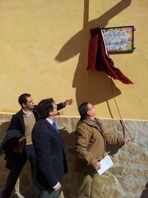 Lorca dedica un jardín al tallista Antonio Soriano - 3, Foto 3