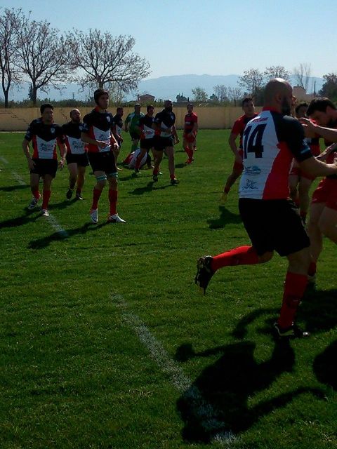 The Rugby Club UCAM Murcia Totana beats B in their field, Foto 2