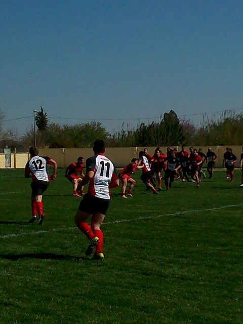 The Rugby Club UCAM Murcia Totana beats B in their field, Foto 4