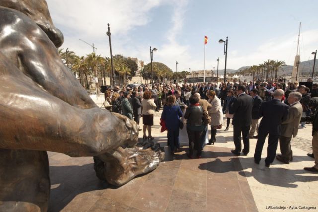 Cartagena se suma al homenaje a las víctimas del terrorismo - 2, Foto 2