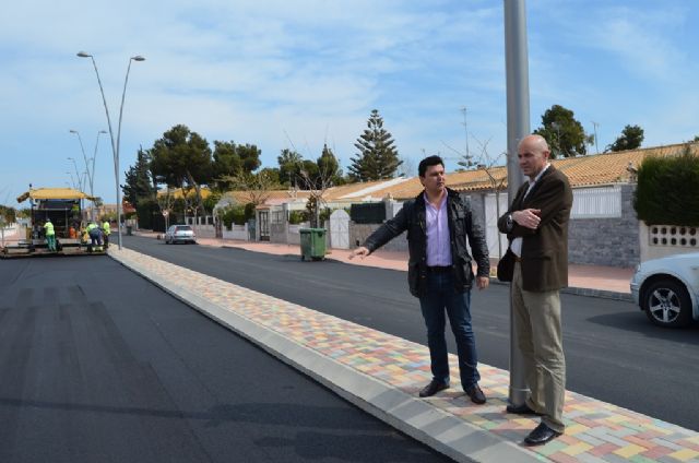 Las obras de pavimentación de la Avenida Virgen de Loreto finalizan esta semana - 1, Foto 1