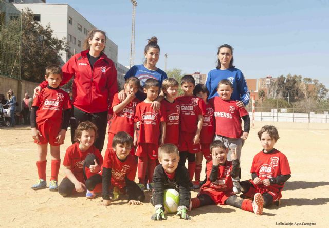 La Unión, Mediterráneo, UCAM Ciudad Jardín  y San Ginés, favoritos para el play off de prebenjamín B - 2, Foto 2