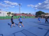 Los equipos infantil y cadete masculino del IES Juan de la Cierva participaron en la final de la fase intermunicipal de futbol sala de Deporte Escolar