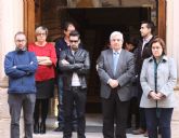 El Ayuntamiento de Jumilla guarda un minuto de silencio en memoria de las vctimas del 11-M