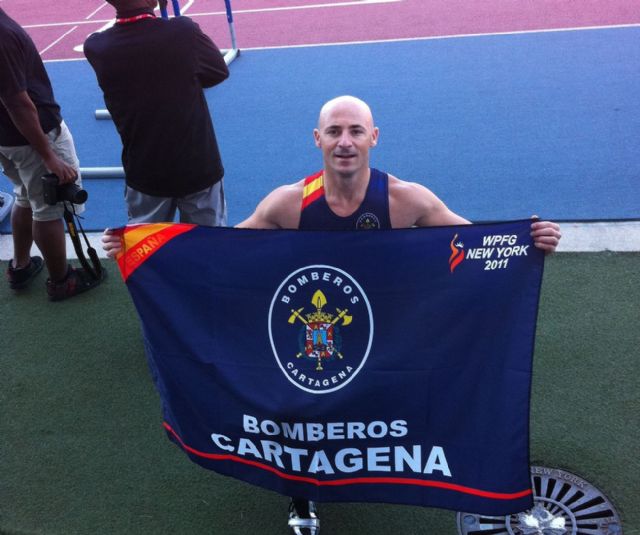 Un bombero de Cartagena consigue pleno de metales en los Campeonatos de España para veteranos - 1, Foto 1