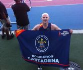 Un bombero de Cartagena consigue pleno de metales en los Campeonatos de España para veteranos