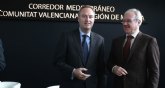 Valcrcel y Fabra reafirman su empeño en que el Corredor Mediterrneo 'sea una realidad en el horizonte de 2016'