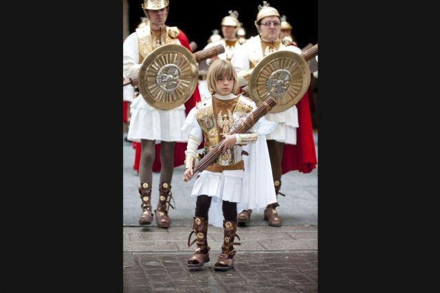 Los Soldados Romanos del Resucitado inician el domingo los pasacalles de Semana Santa - 1, Foto 1