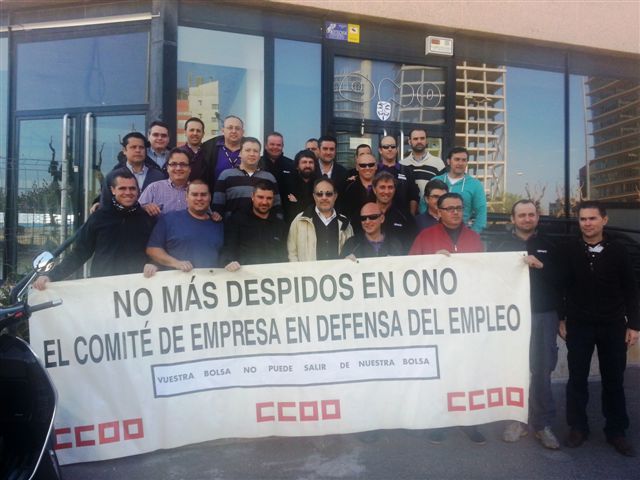 Realizada concentración en ONO - 2, Foto 2