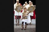 Los Soldados Romanos del Resucitado inician el domingo los pasacalles de Semana Santa