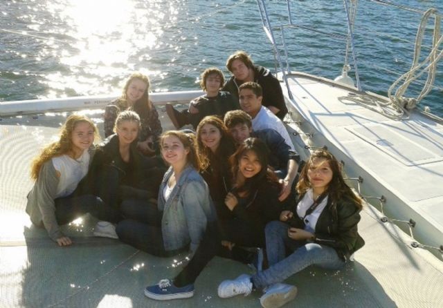 Treinta y dos estudiantes italianos llegan a Cartagena con Funcarele - 1, Foto 1