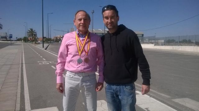 El atleta torreño Ángel Salinas, subcampeón nacional de veteranos de 60 metros lisos - 1, Foto 1