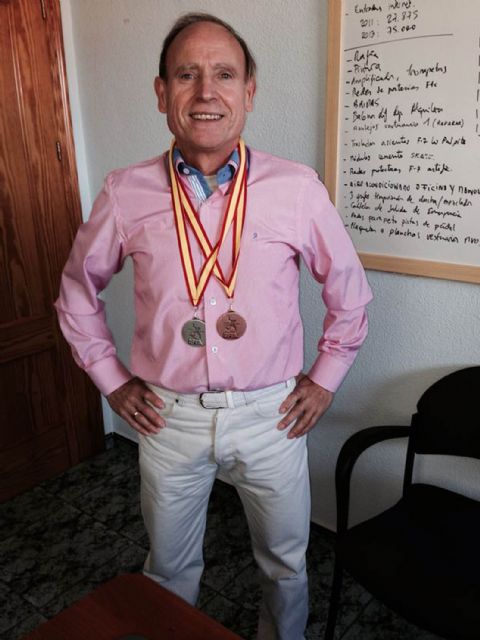 El atleta torreño Ángel Salinas, subcampeón nacional de veteranos de 60 metros lisos - 4, Foto 4