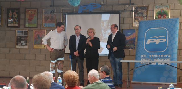 Convivencia del Partido Popular en Santomera con la presencia de los consejeros Pedro Antonio Sánchez y Antonio Sevilla - 2, Foto 2