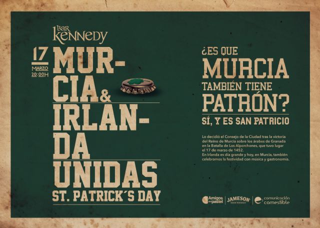 San Patricio une a Murcia e Irlanda - 1, Foto 1