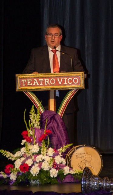La Semana Santa se deja sentir en Jumilla con el nombramiento del Nazareno de Honor y el Pregón de las Tamboradas 2014 - 4, Foto 4