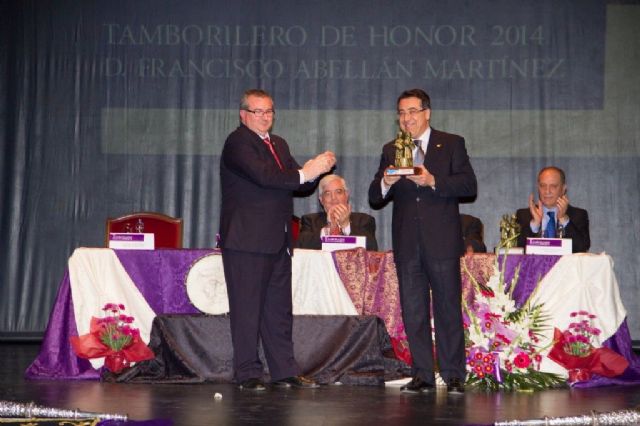 La Semana Santa se deja sentir en Jumilla con el nombramiento del Nazareno de Honor y el Pregón de las Tamboradas 2014 - 5, Foto 5
