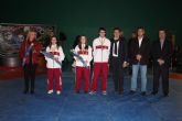 Reconocimiento a los taekwondistas que obtuvieron medallas en el Campeonato de España Absoluto