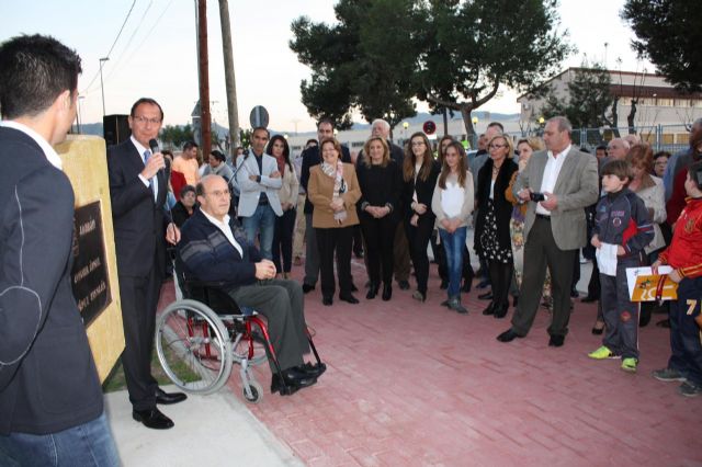 Llano de Brujas homenajea a Miguel Ángel López y le dedica un jardín de la pedanía - 2, Foto 2