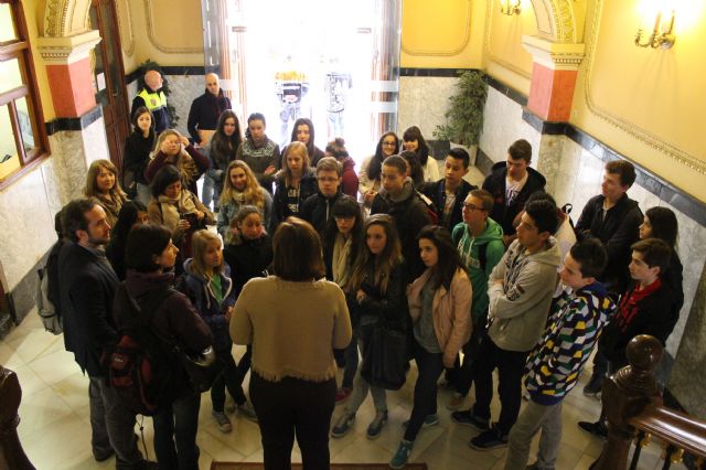 Una treintena de alumnos y alumnas franceses visitan Jumilla en un programa de intercambio con el IES Arzobispo Lozano - 3, Foto 3