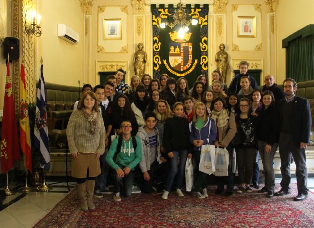 Una treintena de alumnos y alumnas franceses visitan Jumilla en un programa de intercambio con el IES Arzobispo Lozano - 5, Foto 5