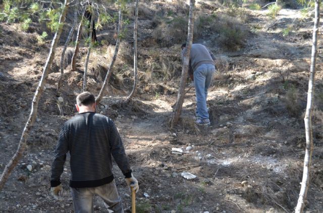 El grupo scout Ítaca participa en la mejora del entorno del aula de la Naturaleza de Las Torres de Cotillas - 2, Foto 2