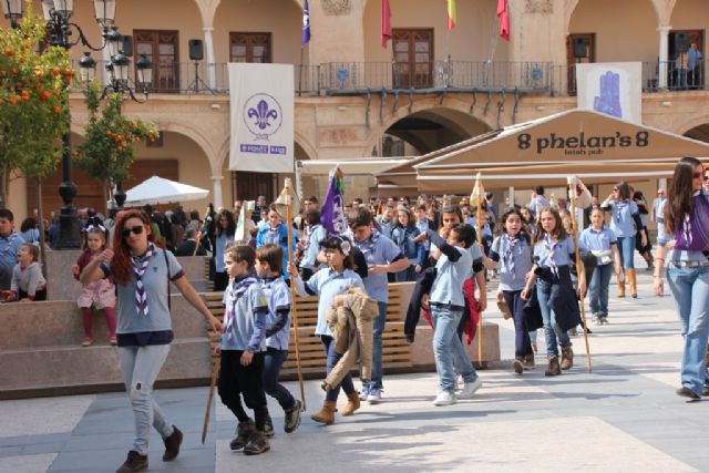 Crónica Scout para un día histórico en la Ciudad de Lorca - 5, Foto 5