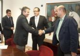 Sintona y cordialidad en el primer encuentro de la nueva directiva del F.C. Cartagena y el Ayuntamiento