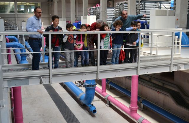 Alumnos del Colegio Ciudad del Mar visitan la Planta Desalinizadora Águilas-Guadalentín - 2, Foto 2