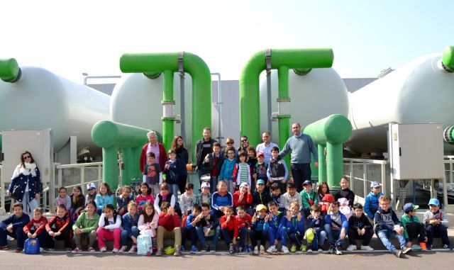 Alumnos del Colegio Ciudad del Mar visitan la Planta Desalinizadora Águilas-Guadalentín - 3, Foto 3