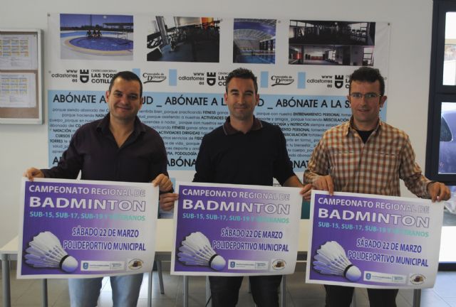 Los mejores jugadores veteranos y jóvenes de bádminton buscan el título regional en Las Torres de Cotillas - 2, Foto 2