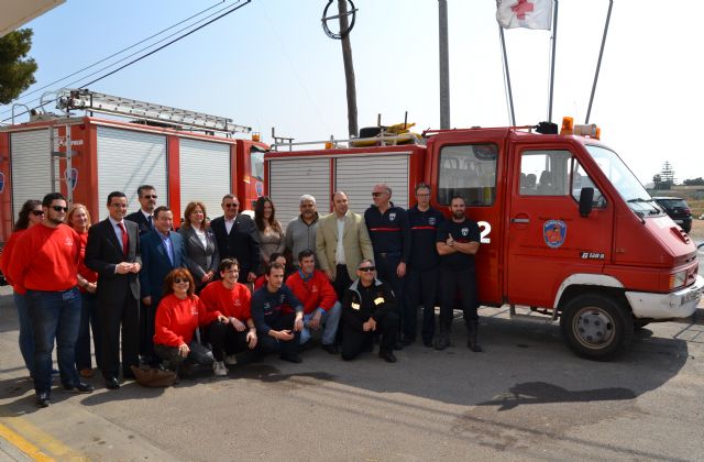 El retén de bomberos de San Pedro del Pinatar se traslada provisionalmente al puesto de Cruz Roja - 2, Foto 2
