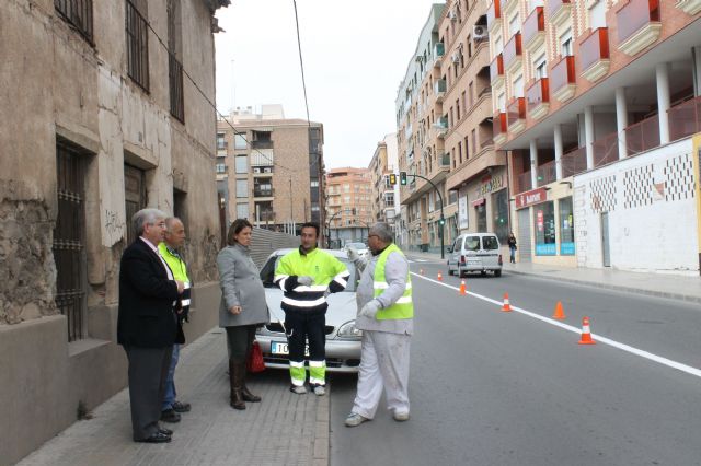 Servicios y Tráfico comienzan con el repintado y reposición de la señalización horizontal y vertical del municipio - 3, Foto 3