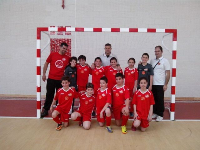 Los alevines ganan 4-1 y mantienen el liderato de la Liga Interescuelas del Guadalentín - 2, Foto 2