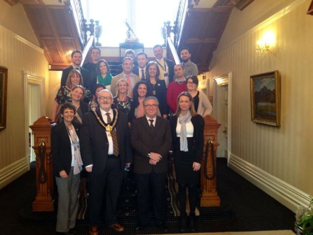 El Alcalde de Molina de Segura visita los centros galeses de Cardiff que participan en la Asociación Comenius Regio - 1, Foto 1