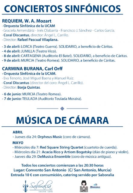 Vuelve el ciclo de cámara de la Orquesta Sinfónica de la UCAM - 1, Foto 1