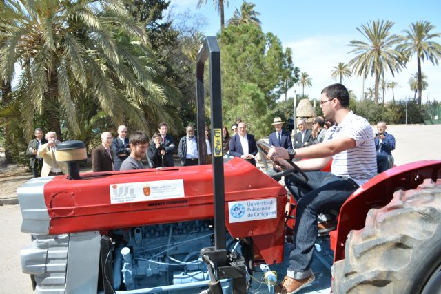 La Politécnica de Cartagena desarrolla un mecanismo automático para evitar aplastamientos de tractoristas - 1, Foto 1