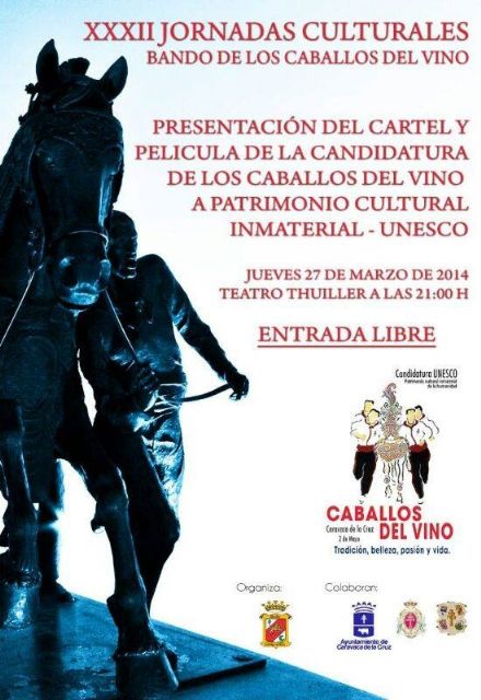 Mañana se presenta el cartel y el video de la candidatura de los Caballos del Vino a Patrimonio de la Humanidad - 1, Foto 1