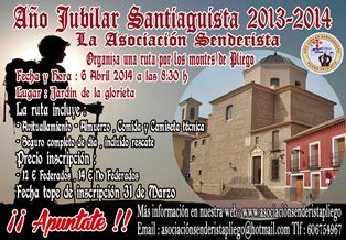 Ruta de senderismo en el Año Jubilar Santiaguista de Pliego - 1, Foto 1