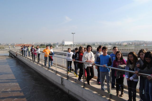 Los escolares torreños visitan la EDAR con las campañas medioambientales municipales - 5, Foto 5
