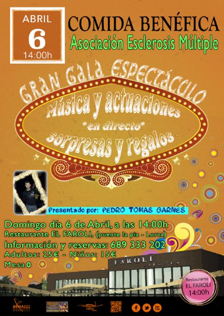 VI Comida y Gala Benéfica de la asociación AEMA III - 1, Foto 1