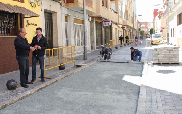 El Ayuntamiento realiza obras de mejora en la calle Mayor de Puerto Lumbreras - 2, Foto 2