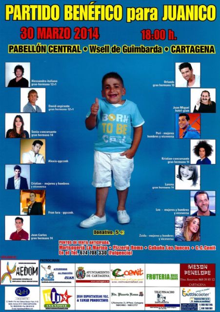 Los famosos juegan al fútbol para ayudar a Juanico - 3, Foto 3