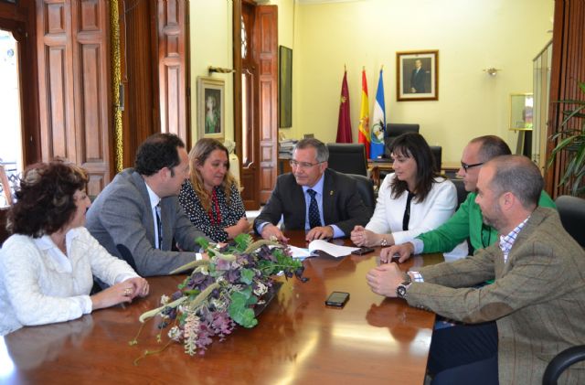 El alcalde de Águilas se reúne con la Junta de Gobierno del Colegio de Abogados de Lorca - 1, Foto 1