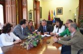 El alcalde de Águilas se reúne con la Junta de Gobierno del Colegio de Abogados de Lorca