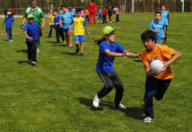 Gran fiesta del deporte escolar en Las Torres de Cotillas con la final regional de rugby touch - 1, Foto 1