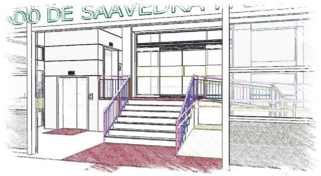 Las concejalías de Comercio y Calidad Urbana aúnan esfuerzos para que las obras de acceso al Mercado de Saavedra Fajardo transcurran con la mayor coordinación y celeridad posible - 1, Foto 1